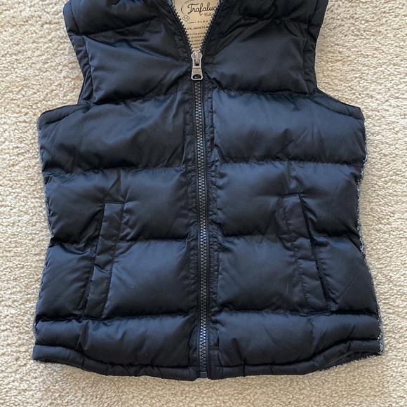 Zara Trafaluc Collection Mixed Media Hooded Puffer Vest - Picture 3 of 8